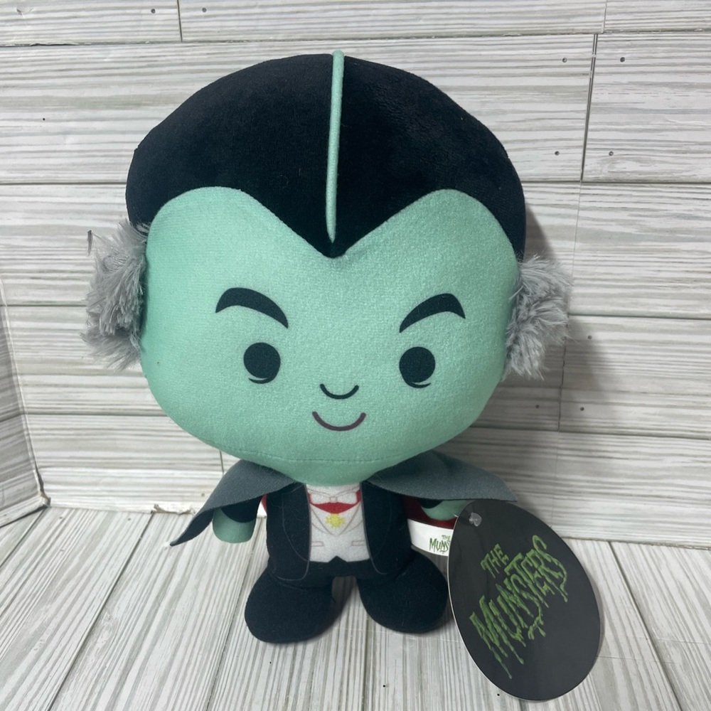 The Munsters Plush TV Sitcom 10” Grandpa Stuffed Toy Claw Machine With Tags